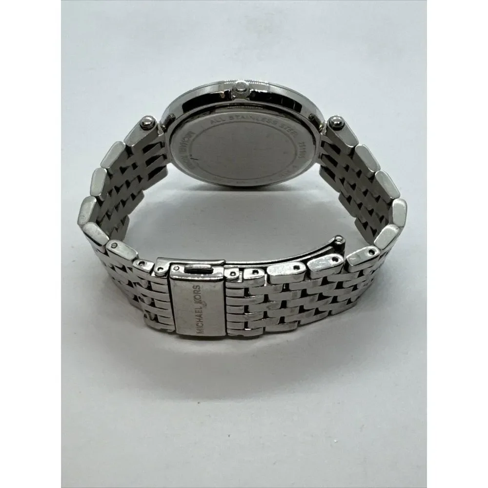 Michael Kors Darci MK3190 Womens Silver Stainless Steel Analog Dial Watch JNA420